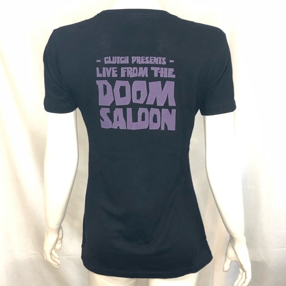 Clutch 2020 band t shirt black Women’s size medium - Picture 3 of 13